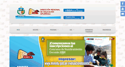 Desktop Screenshot of dreapurimac.gob.pe